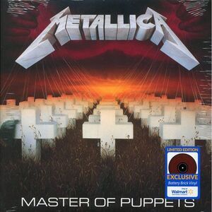 Metallica - Master Of Puppets (ltd. ed.) (red vinyl) (remastered) - Vinyl LP